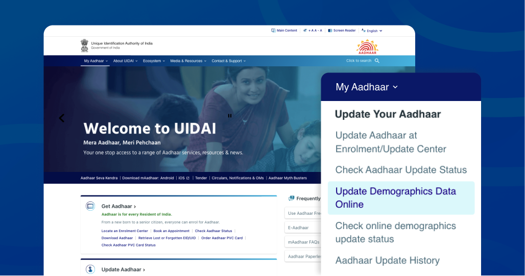 How to Update/Edit the Aadhaar Card?
