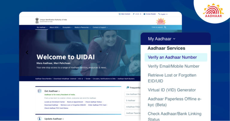 Steps For Aadhaar Verification Online Benefit Of Verify Aadhaar 2024