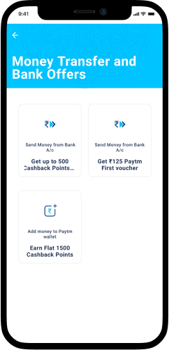 where is cashback offers section in paytm app