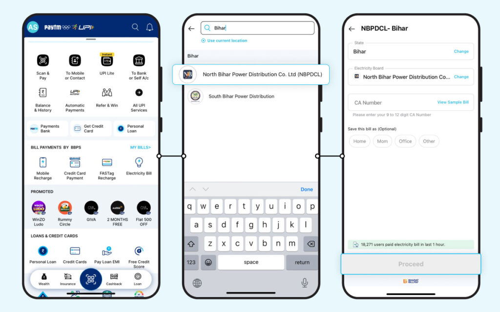 Pay NBPDCL Bills Online Using the Paytm Mobile App