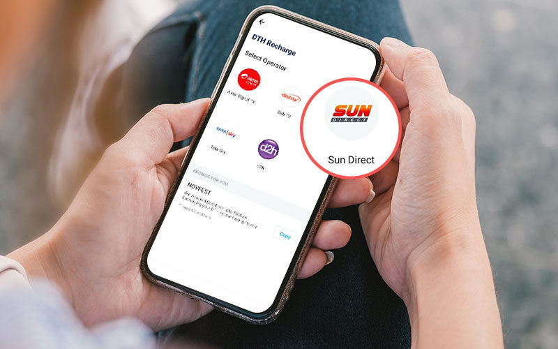 Sun Direct Recharge Online