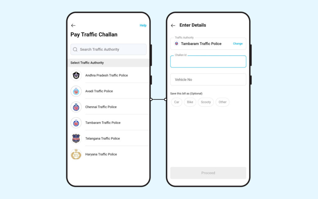 Pay E-Challan Through Paytm