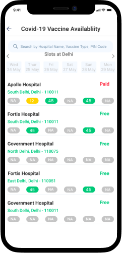 Journey to build the Vaccine Slot Finder Tool on Paytm