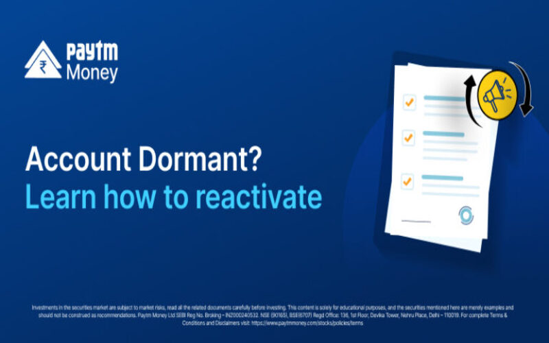 Account Dormancy: Why is your account dormant and how can you reactivate it